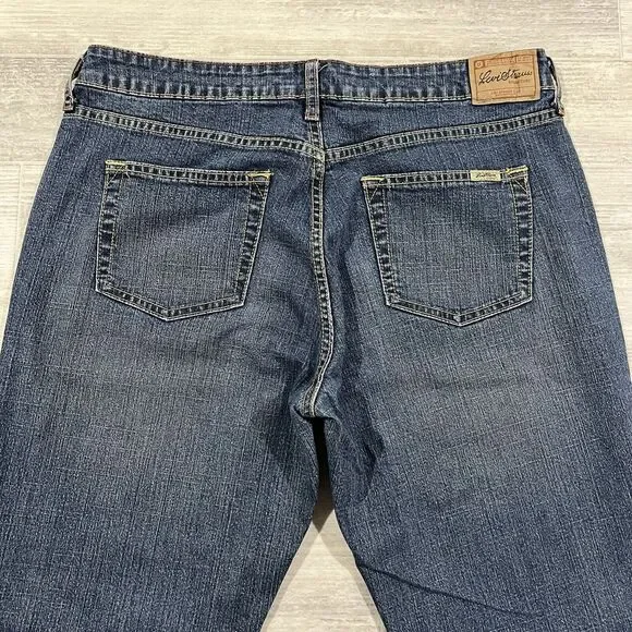 VTG Y2K LEVIS Blue Jeans Women's Misses 10 Medium Low Rise Bootcut 34X30.5 - Picture 10 of 11